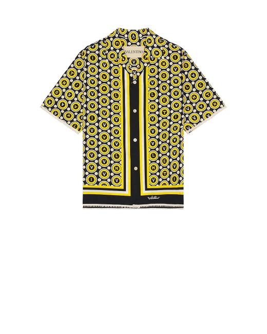 Valentino Green Bowling Shirt for men