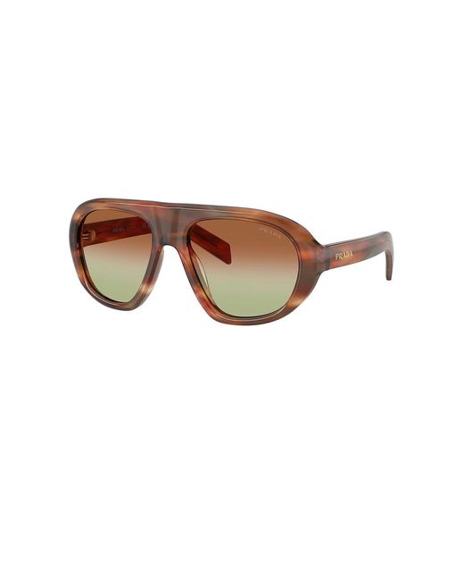 Prada Natural Irregular Sunglasses for men