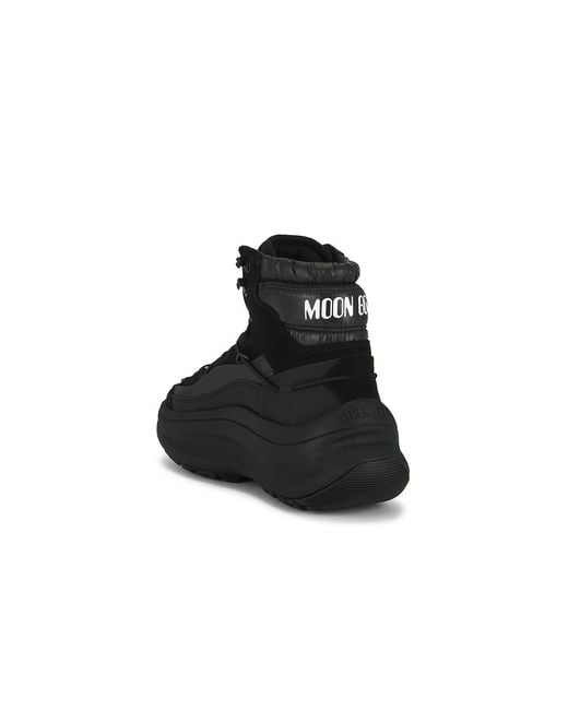 Moon Boot Black Moon247 Xlace Mid Boot for men