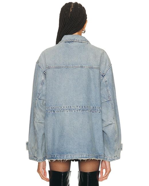 Agolde Blue Aubrey Jacket