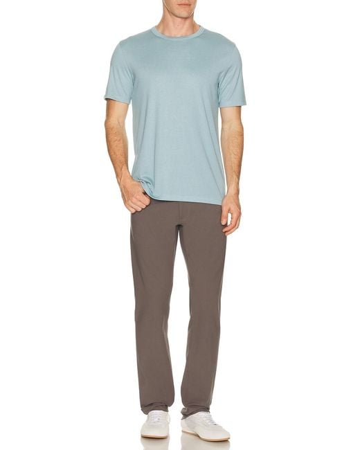 Theory Blue Anemone Milano Essential Tee for men