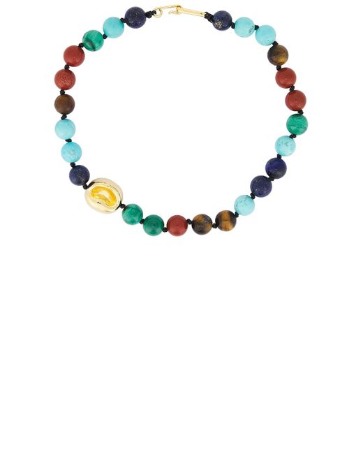 DEVE Black Roulement A Billes Necklace