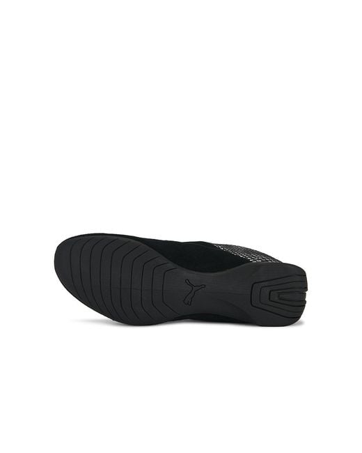PUMA Black Sports Shoes "Future Cat Emboss"