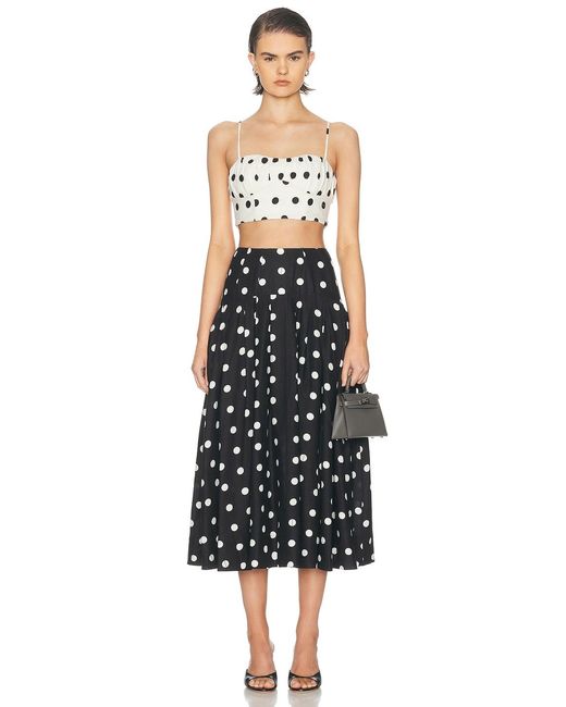 Nicholas White Yulia Bow Strap Top
