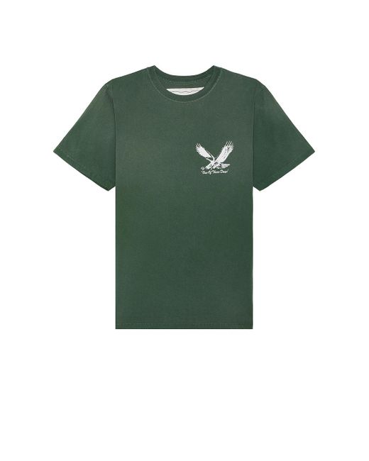 One Of These Days Green Screaming Eagle Tee for men