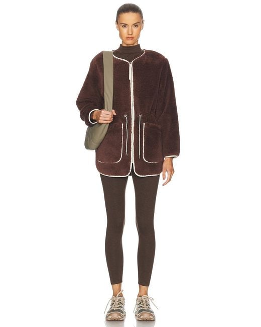 Varley Brown Always Warm Base Layer Top