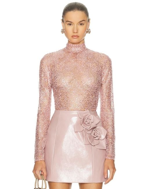 AKNVAS Pink Bente Top
