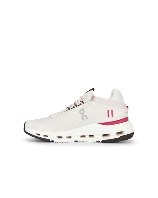 On Shoes White Cloudnova 2 Sneaker