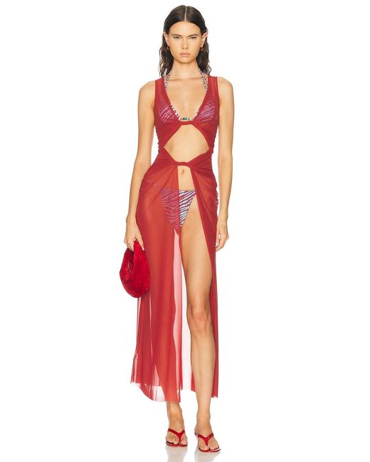 Bondeye Multicolor Tonya Triangle Bikini Top