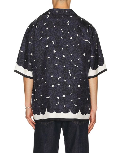 Givenchy Black Bowling Shirt for men