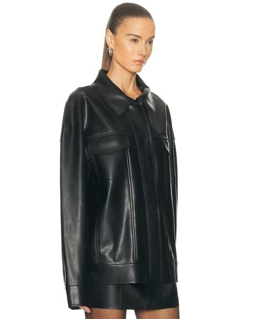 Norma Kamali Black Oversized Jacket