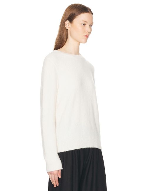 The Row White Ilura Top