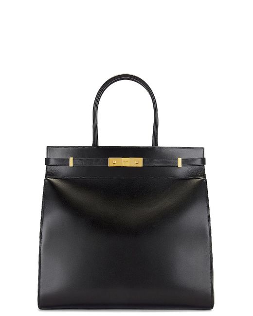 Saint Laurent Black Ysl Manhattan Bag for men