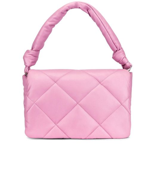 Stand Studio Wanda Faux Leather Mini Bag in Bubblegum Pink (Pink) - Lyst