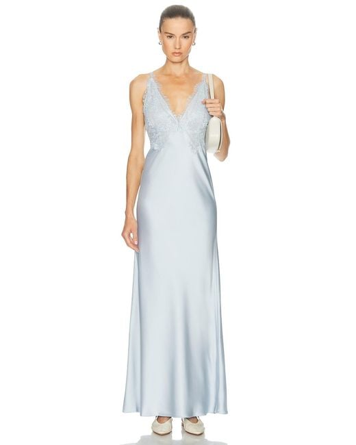 LoveShackFancy White Iridia Dress