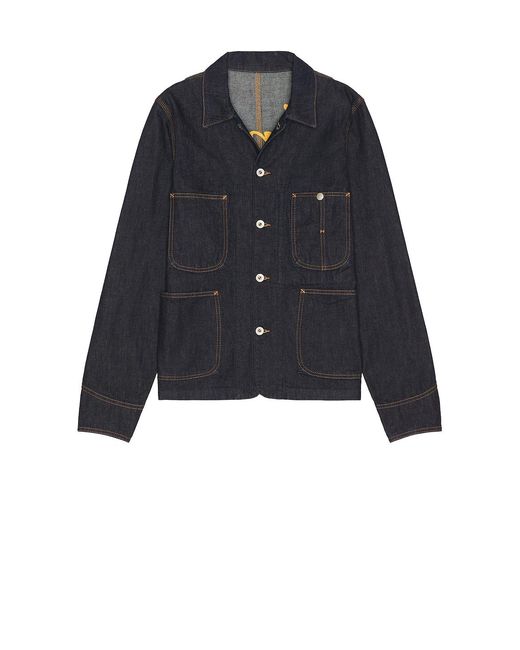 KENZO Blue Varsity Chore Jacket for men