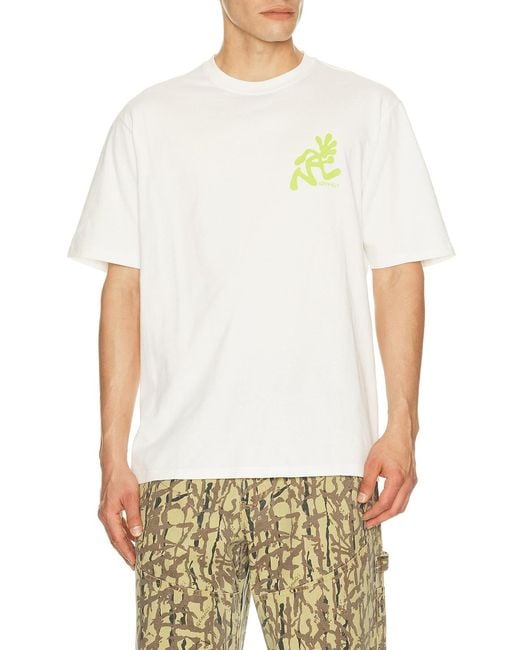 Gramicci White Running Tee for men