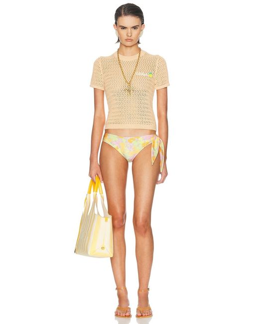 Chloé Multicolor Crochet Tee