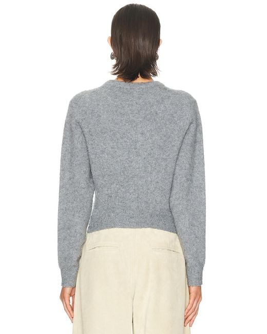 R13 Blue Split Hem Cardigan