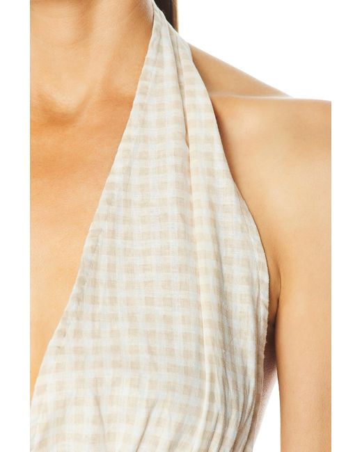 Juillet White Halter Top