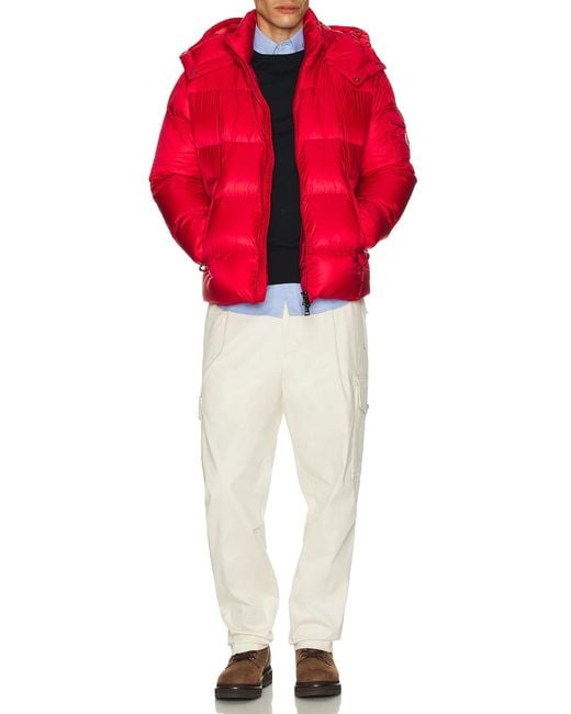 Moncler Red Couyere Jacket for men