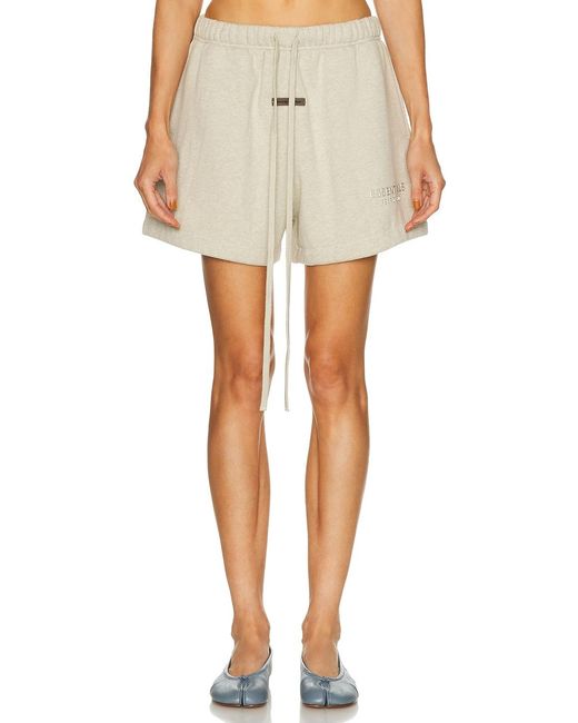 Fear Of God Natural Fleece Soccer Short