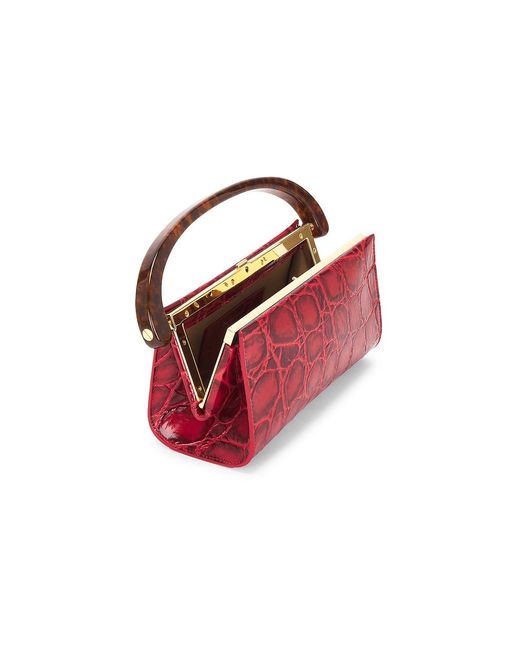 Dries Van Noten Red Crisp Bag