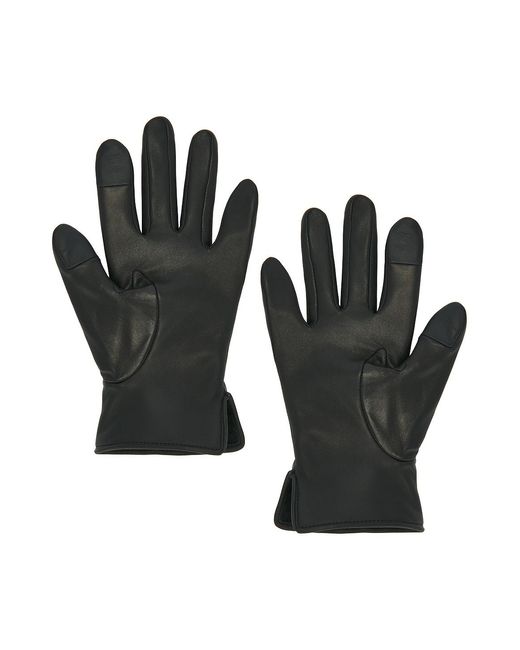 Agnelle Black Lapin Gloves