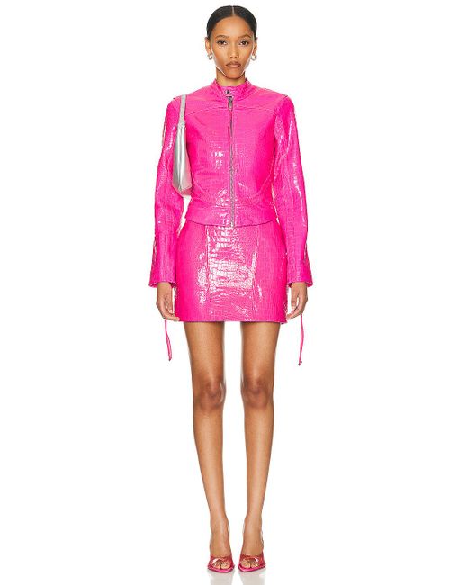 retroféte Pink Kimora Dress
