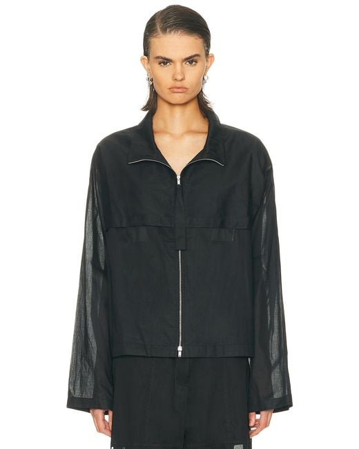 Jil Sander Black Light Weight Blouson