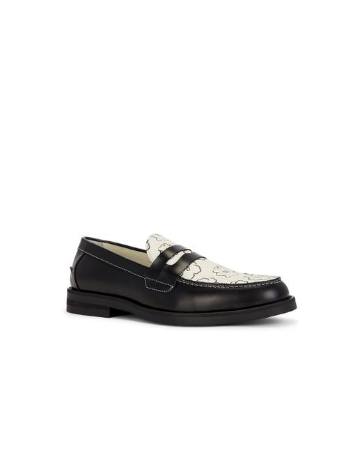 Duke & Dexter Black Duke + Dexter Wilde Penny Loafer for men