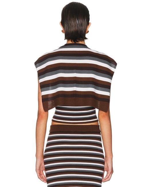monse-combo-stripe-tank-top-and-cardigan-in-black-lyst