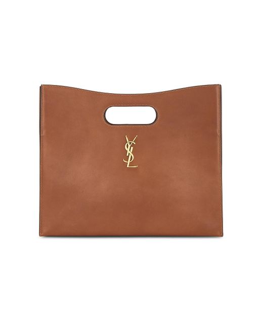Saint Laurent Brown New Le Carre Bag