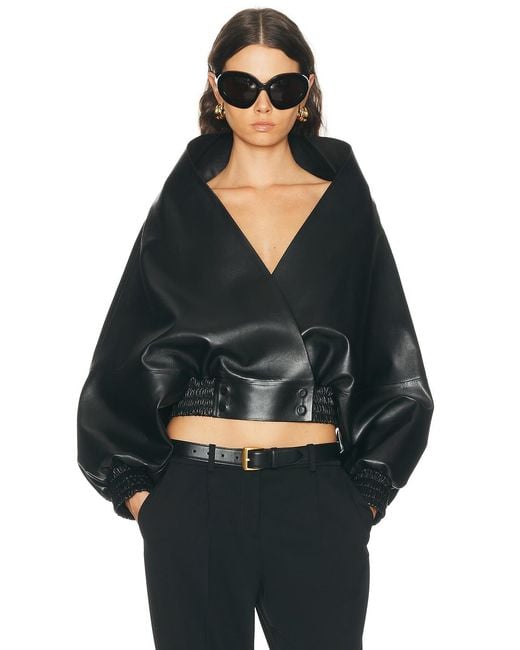 Balenciaga Black Folded Jacket