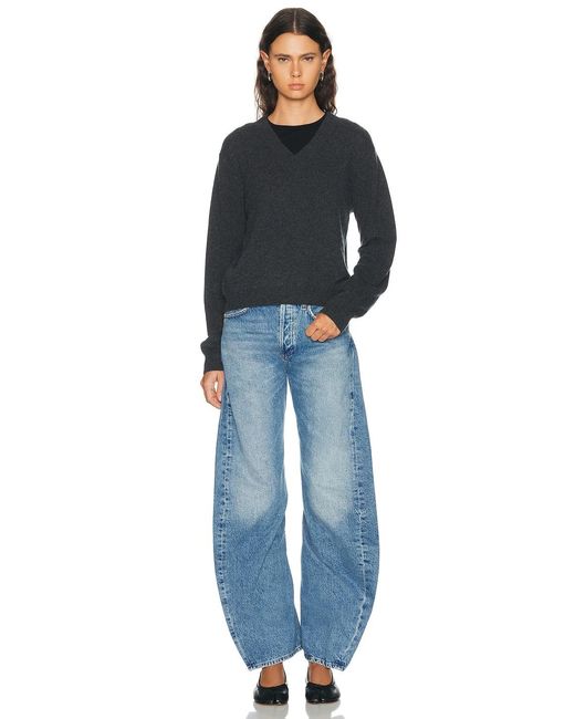 Agolde Blue Spiral Jean