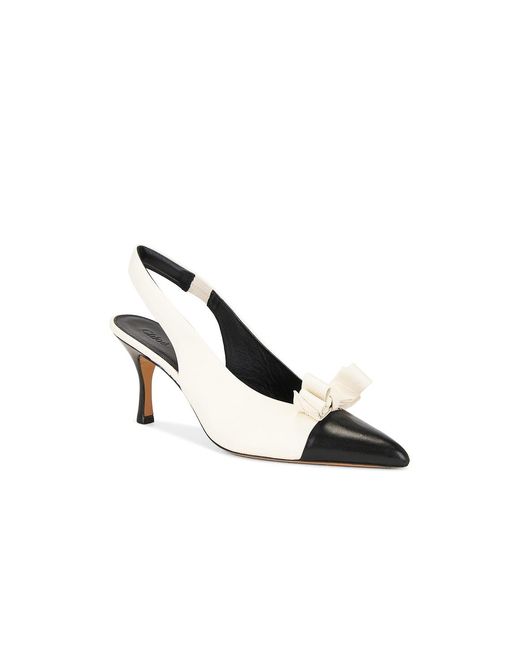 Chloé Multicolor Alba Slingback Heel