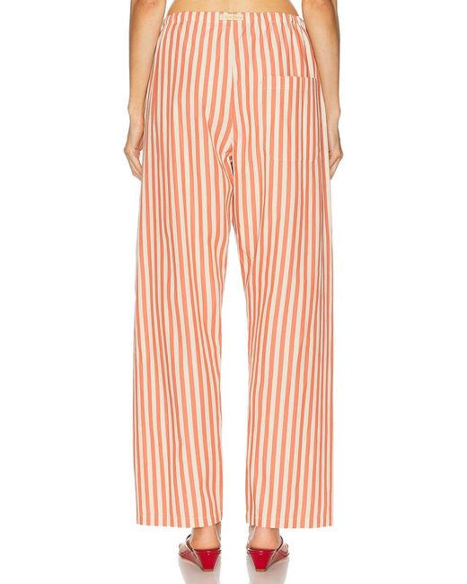 Bode Pink Rancho Pajama Pants
