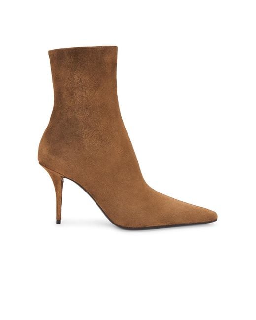 Saint Laurent Brown Ashley Boot