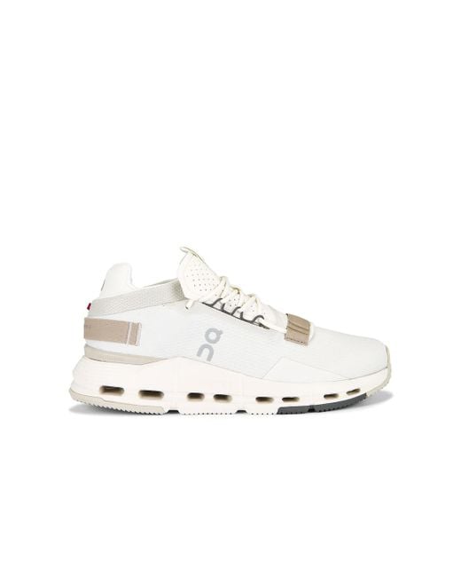 On Shoes White Cloudnova 2 for men