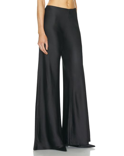 Norma Kamali Black Bias Elephant Pant