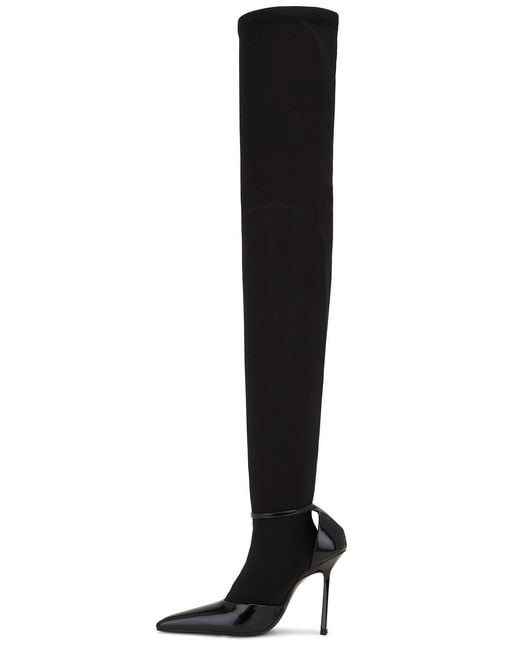 Saint Laurent Black Graham Boot