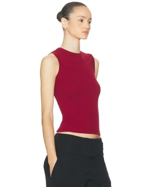 Flore Flore Red Esme Tank Top