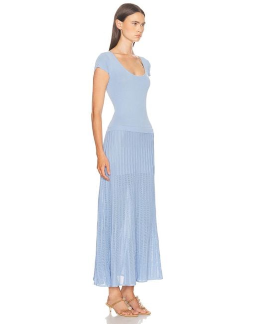 Solid & Striped Blue The Bridget Dress