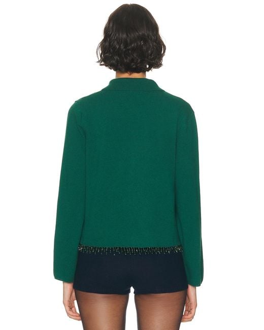 Bode Green Lodge Cardigan