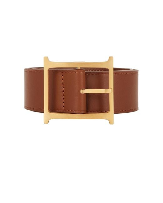 Helsa Brown Logo Belt