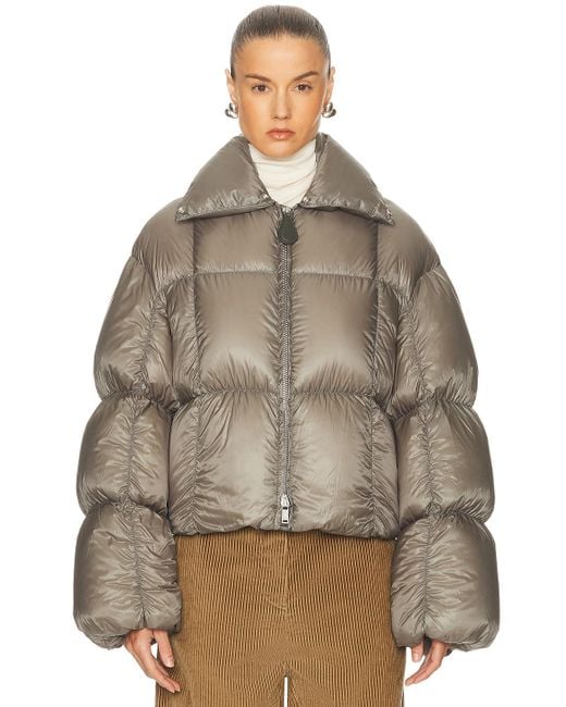 Jil Sander Brown Down Jacket