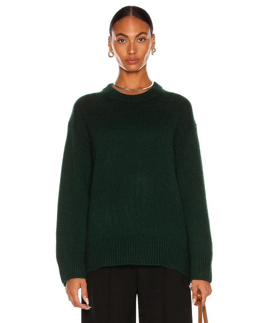 Lisa Yang Cashmere Noor Sweater in Green | Lyst