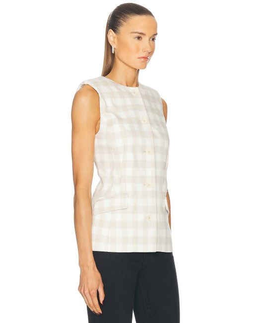 Jonathan Simkhai White Calliope Vest
