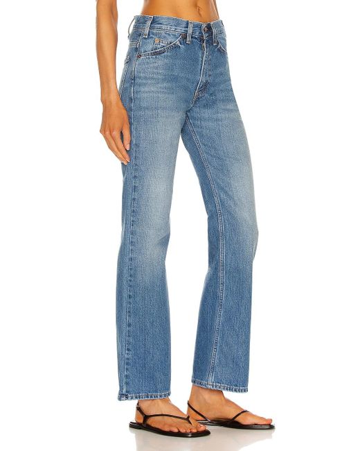 Valentino Cotton Levi's 1969 517 For Straight Leg Jean in Navy (Blue) | Lyst