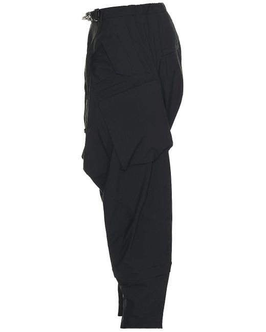 Acronym Black P30a-e Encapsulated Nylon Articulated Cargo Pant for men